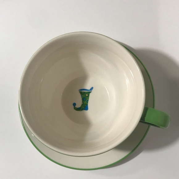 Starbucks 2006 Holiday Mug and Saucer - Picture 2 of 5